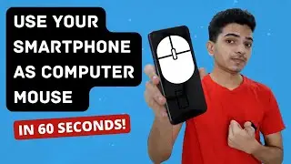 Use your smartphone as a mouse in 60 seconds 🔥🔥🔥 