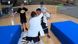 Genius safe motor program GSMP - for children at HOOPSFORCE basketball summer cump in Celje (2020)