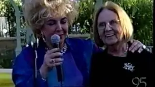 Elizabeth Taylor and Sybil Burton