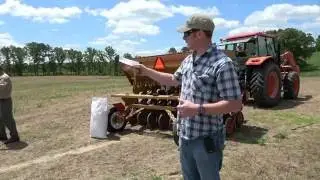 Native Warm Season Grass Drill Calibration