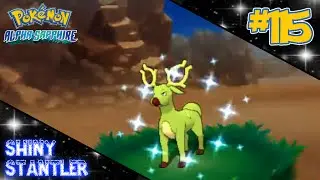 [LIVE] Shiny Stantler in Alpha Sapphire after 215 DexNav Encounters!