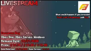 Livestream - Cassette Boy (Xbox Series) - #CassetteBoy - TLoZ: Link's Awakening crossed with Fez?!