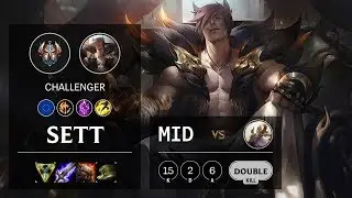 Sett Mid vs Kayle - EUW Challenger Patch 10.10