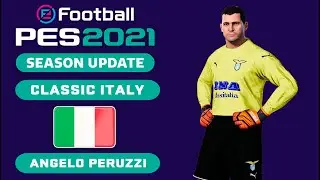 A. PERUZZI face+stats (Classic Italy) How to create in PES 2021