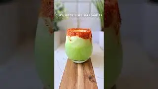 Cucumber Lime Margarita! #shorts #recipe