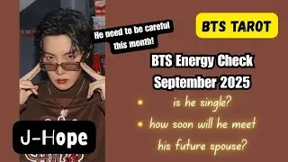 [BTS TAROT] Jhope Energy Check -- September 2025 edition
