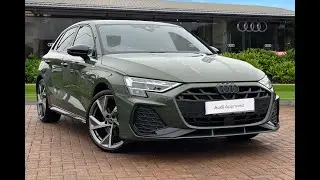 Approved Used Audi A3 Sportback Black Edition 35 TFSI 150 PS S tronic