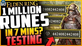 Elden Ring: How To Get 1 MILLION RUNES in 7 MINS EASY - 