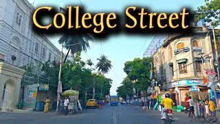 Drive Through Historic College Street | Bidhan Sarani Road #esteemservice #collegestreet #kolkata 