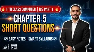 11th Class Computer Chapter 5 Short Questions | Data Analytics | Easy Notes | Punjab Board 2025