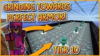 🔴 LIVE HYPIXEL SKYBLOCK | GRINDING TOWARDS PERFECT ARMOR (TIER 10) #Day8