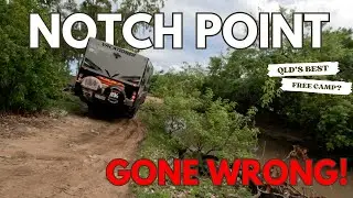 4WD Caravan & Beach Camping Adventure: NOTCH POINT| QLD's Best FREE camp? Tough Tracks