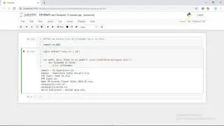 To add list of filenames to a CSV file using Python