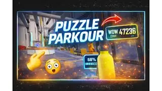 Puzzle Parkour Impossible Challenge | WOW Code 47236 | BGMI WOW Mode 😱
