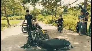 Motorcycle Traffic Incident Roleplay. 