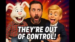 Puppet Chaos!  #ventriloquism #vent #familyfriendlymagic #magic #entertainment