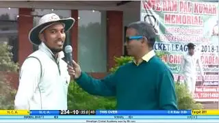 Late Sh. Ramlal Memorial Cricket Tournament 2018 : Match-2:Group A: NCA vs HCA