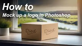 How to mock up a logo in Photoshop