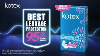 Get The Best Leakage Protection With New Kotex&reg; Soft & Smooth