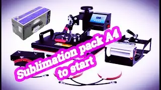 Started in sublimation with pack A4 / Unboxing / Review sublimation ink