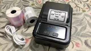 Phomemo Portable Label Printer - The Ultimate Wireless Thermal Printer for iPhone & Android! 🖨️📱