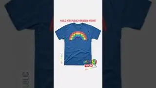 Crayon Rainbow T-Shirt from TeePublic.com by #ellenhenryart