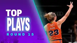 Game-winners, step-back three's and half-court shots -- the Top Plays of R15 | WNBL26