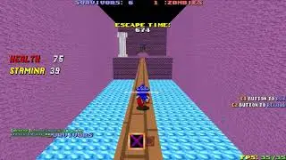 SRB2 v2.2.10 - Multiplayer - ZE is back! = Zombie Escape part 7., Zombie Swarm part 1. First play!