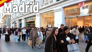 Madrid [4K] City Center during Winter Sales! walking tour (January 2026)