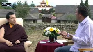 His Holiness the 17th Karmapa interview John Consemulder