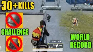 WORLD RECORD: NO VEST AND NO HELMET CHALLENGE || PREDATOR PUBG MOBILE
