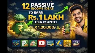 12 Passive Income Ideas to Earn Rs. 1 Lakh per Month 💰