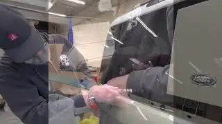 Installing Land Rover Defender Side Gear Box