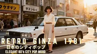 R E T R O　G I N Z A　1 9 8 1 &ndash; 日本のシティポップ｜ELEGANT 80&rsquo;s CITY POP MOOD ✨