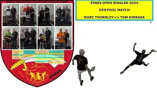 Essex Open Singles 2024 - O50 POOL - MARC THORNLEY v's TOM KIRRAGE