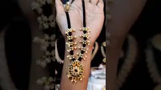 Black Thread Jewellery with peacock 🦚Locket #peacock #peacocklocket #blackthread#jewellery#ArunaRao
