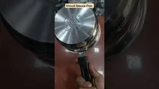 Vinod Sauce Pan || Steel Tea Pan || Steel Induction Cooking Pan