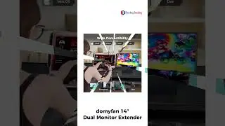 domyfan 14&rdquo; Dual Monitor Extender