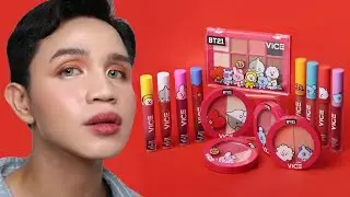 BT21 X VICE COSMETICS | First Impression, Demo & Review | Jc Fabuleux