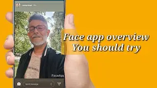face app review, overview in Hindi | Ai enabled apps for face editing