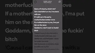 MUPP & Sadfriendd - vendetta! (sped up) #lyrics #spotifylyrics #hits #shorts