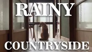 A Rainy Day in Rural Japan | Cleaning the House and Simple Family Life