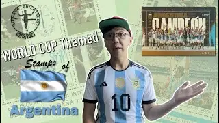 World Cup Themed Stamps of Argentina