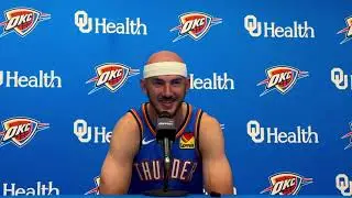 Alex Caruso | Media Day Interview 2025 | OKC Thunder | 09/29/2025