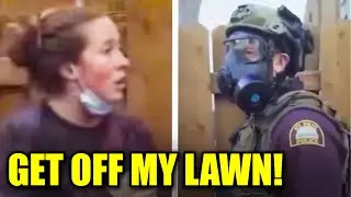 ICE Invades Woman&rsquo;s Yard Without Warrant... She Isn&rsquo;t Having It