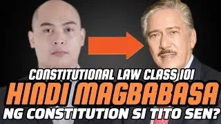 LAW PROFESSOR NILEKTYURAN SI TITO SEN, BIBIGYAN NG 5.0 NA GRADO KUNG NAGING ESTUDYANTE NIYA ITO