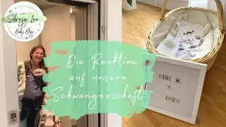 LIVE Reaktionen auf unsere Schwangerschaft ♡ | Baby Blog | Solvejg Lea