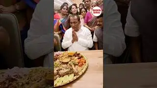 Malla Reddy shocked after seeing big plate  Mandi biryani |#mallareddyspeech  | #mallareddy