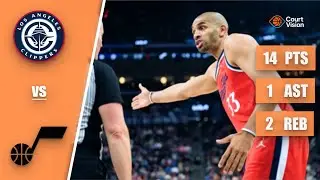 Nicolas Batum - 14 Points, 1 Assist, 2 Rebounds vs Jazz - 2025-26 Regular Season