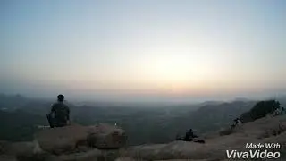 Anjanadri Hills, Anigundi, Hampi, sunset